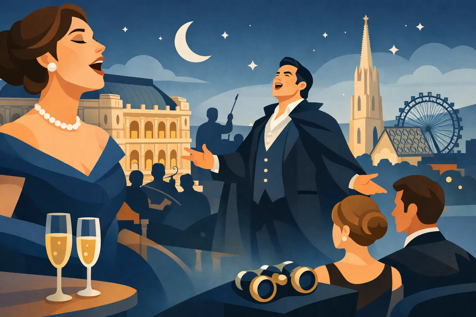 Führer durch klassische Opern für Ihren Wien-Abend